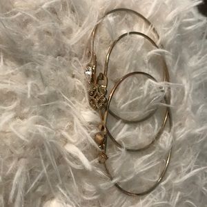 Set of 3 gold bangles